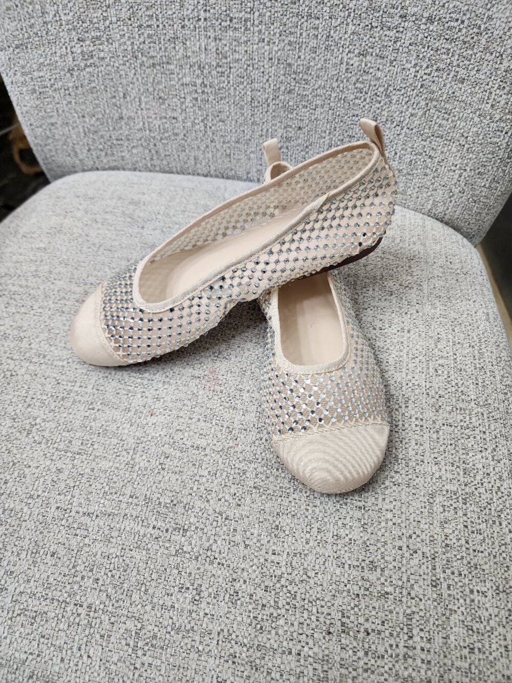 Brand new little Girl Zara crystal dress shoes size 2